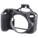 easyCover Silicone Protection Cover for Canon 90D (Black)