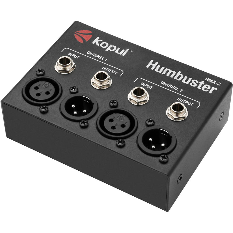 Kopul HMX-2 Humbuster - Dual-Channel Hum Eliminator with XLR and 1/4" Connectors