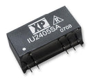 XP POWER IU0524SA 2 Watt SIP Regulated Single Output DC/DC Converter, Input 9V to 18V, Output 24V/83mA