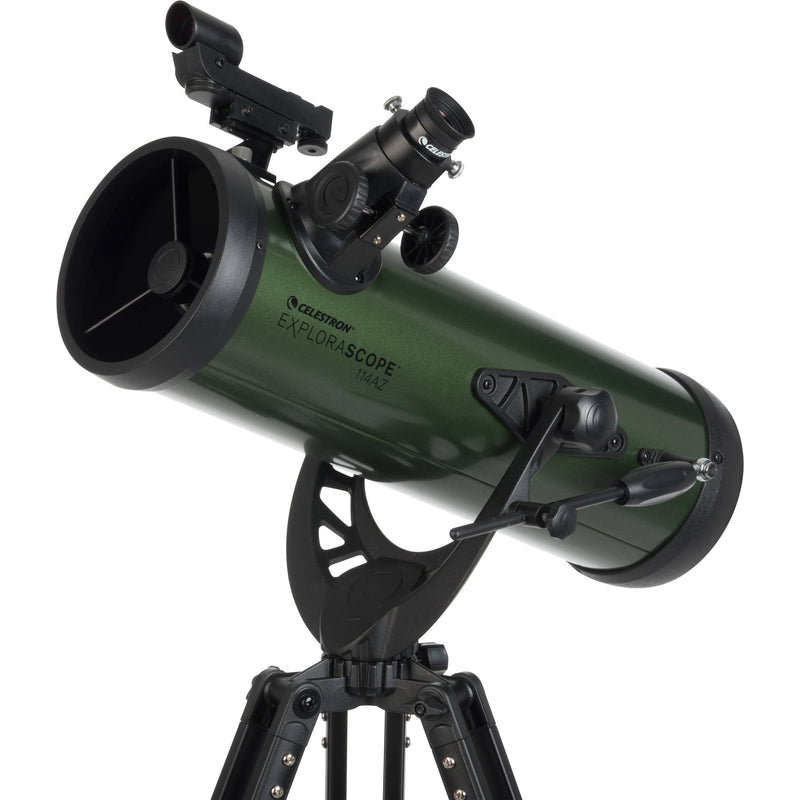 Celestron ExploraScope 114AZ 4.5" f/8.8 Alt-Az Reflector Telescope