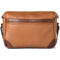 Barber Shop Small Messenger Pageboy Camera Bag (Brown Grained Leather)