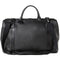 Barber Shop Quiff Borsa Traveler Doctor Camera Bag (Grained Leather, Black)