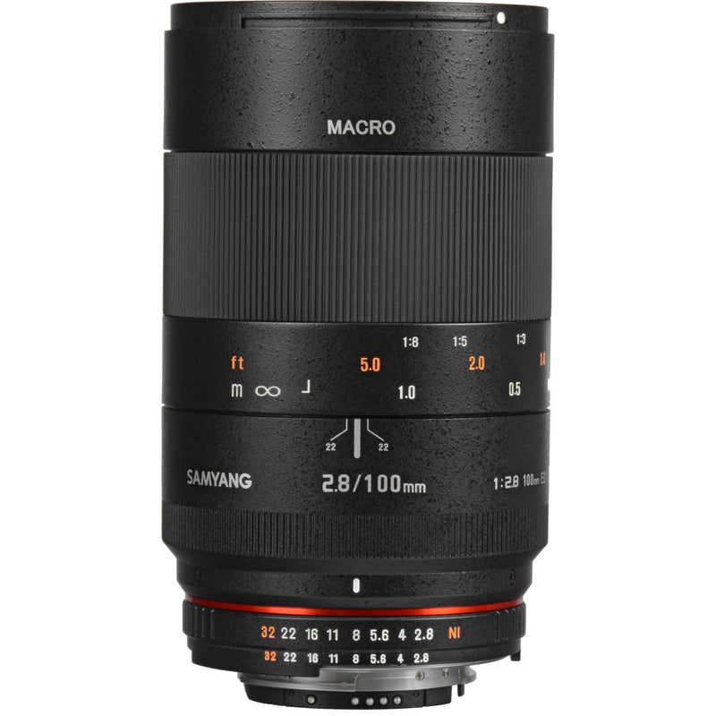 Samyang 100mm f/2.8 ED UMC Macro Lens for Nikon F