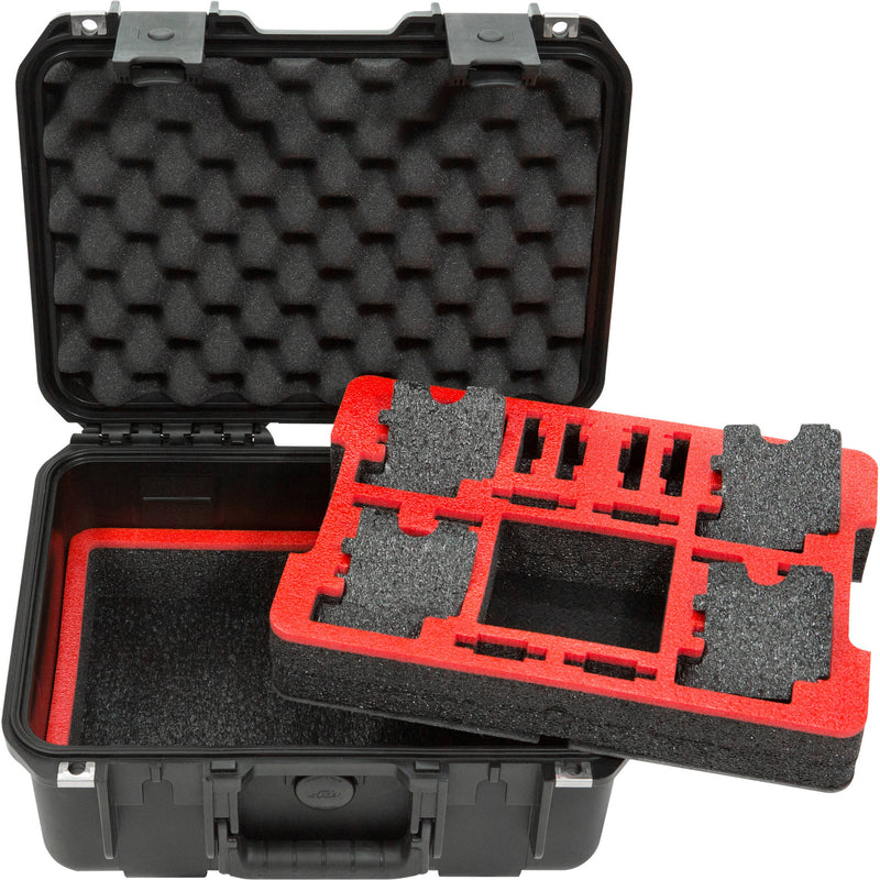 SKB iSeries 1309-6 Waterproof Dual Layer Case for 4 GoPro Cameras