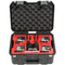 SKB iSeries 1309-6 Waterproof Dual Layer Case for 4 GoPro Cameras