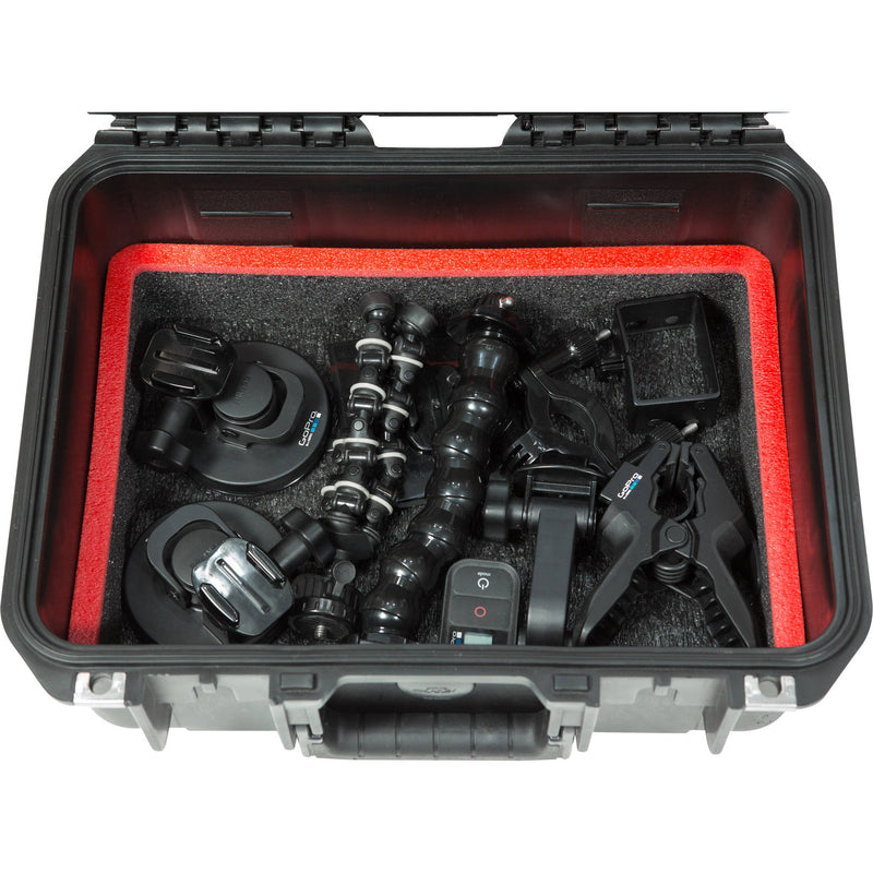 SKB iSeries 1309-6 Waterproof Dual Layer Case for 4 GoPro Cameras