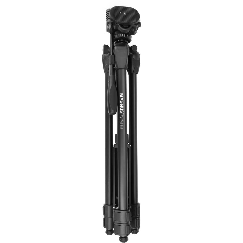 Magnus PV-7451M Tripod/Monopod with 3-Way Pan/Tilt Head