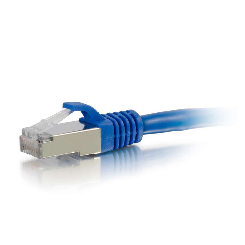 C2G CAT6 Snagless Shielded STP Ethernet Network Patch Cable (3', Blue)