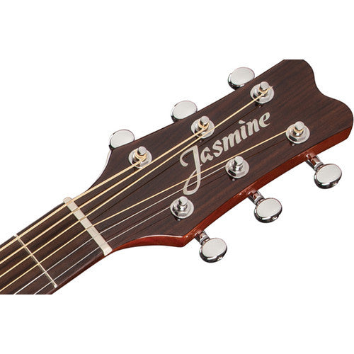 JASMINE JO-37CE Orchestra Acoustic/Electric Guitar (Natural)