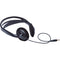Listen Technologies LA-402 Universal Stereo Headphones (Dark Gray)