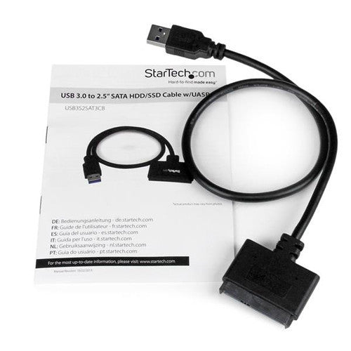StarTech USB 3.0 to 2.5" SATA III Drive Adapter Cable (19.7")