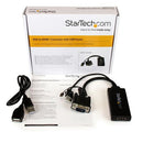 StarTech VGA to 1080p HDMI Adapter with USB Audio & Power (10.2")