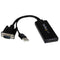 StarTech VGA to 1080p HDMI Adapter with USB Audio & Power (10.2")