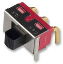 C & K COMPONENTS 1103M2S3AQE2 Slide Switch, SPDT, On-Off-On, Through Hole, 1000 Series, 6 A, 250 V