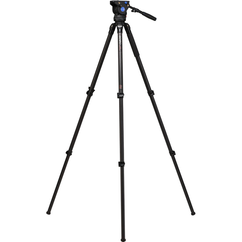 Benro C373F Series 3 Carbon Fiber Video Tripod & BV4 Head