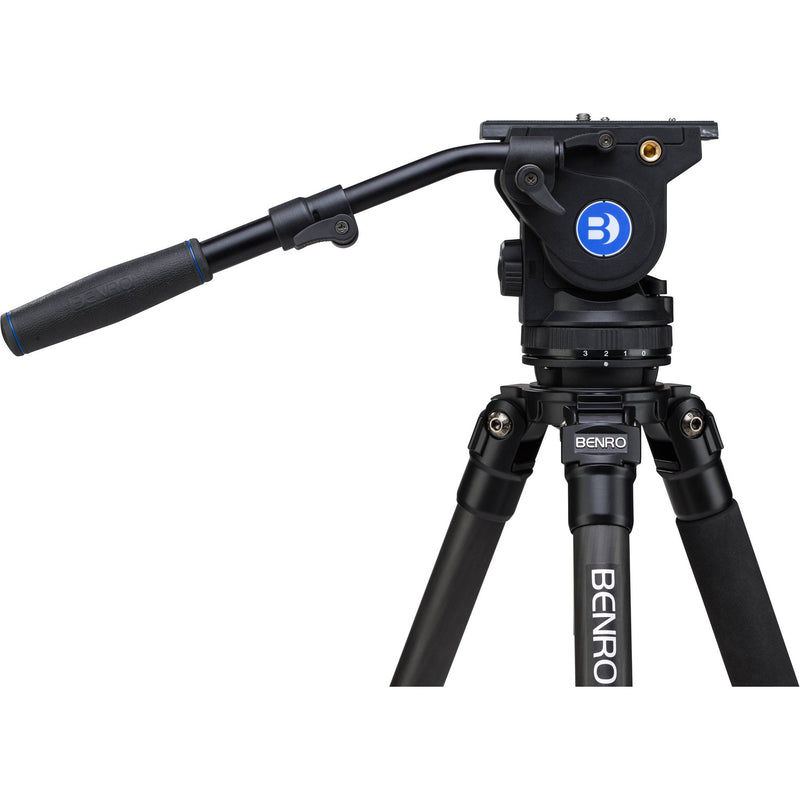 Benro C373F Series 3 Carbon Fiber Video Tripod & BV4 Head