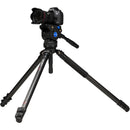Benro C373F Series 3 Carbon Fiber Video Tripod & BV4 Head
