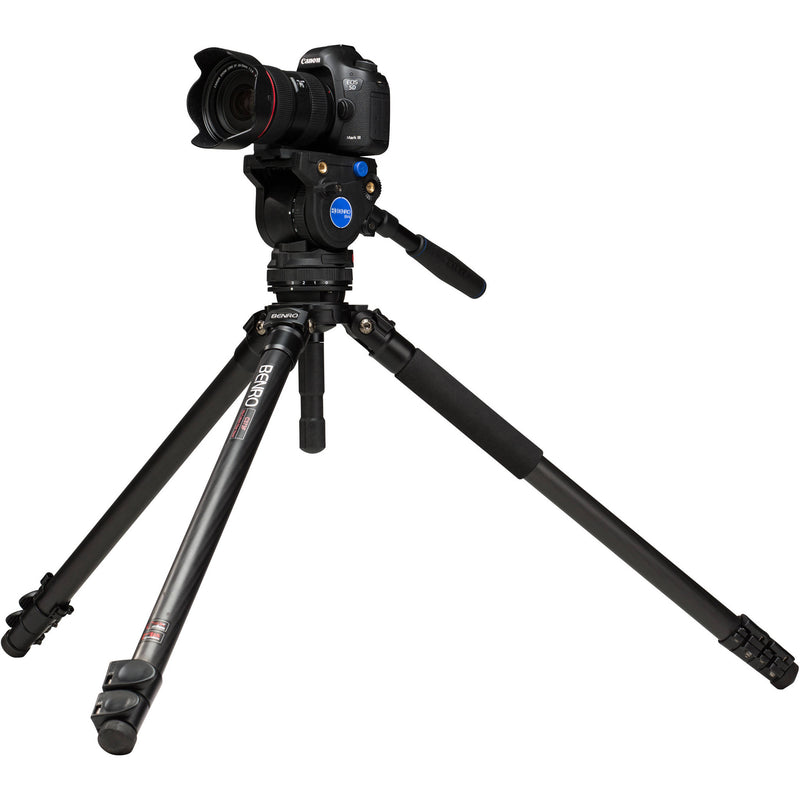 Benro C373F Series 3 Carbon Fiber Video Tripod & BV4 Head