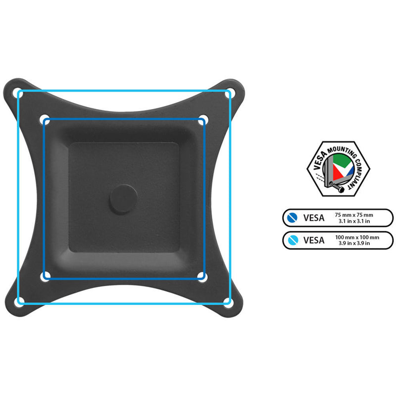 Mount-It! Single-Arm Articulating Computer Monitor Desk Mount