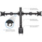 Mount-It! Triple-Arm Articulating Computer Monitor Desk Mount
