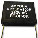 AMPOHM WOUND PRODUCTS FE-SP-CR23-220/100 Surge Protector, RC Suppressor Type Series, Mains, 250 VAC