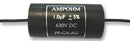 AMPOHM WOUND PRODUCTS FP-CA-1-AU Film Capacitor, 1 &iuml;&iquest;&frac12;F, 630 V, PP (Polypropylene), &iuml;&iquest;&frac12; 5%, FP-CA-AU Series