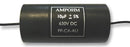 AMPOHM WOUND PRODUCTS FP-CA-10-AU Film Capacitor, 10 &micro;F, PP (Polypropylene), 630 V, FP-CA-AU Series, &plusmn; 5%, Axial Leaded