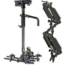 CAME-TV Pro Camera Carbon Stabilizer with Support Vest & Support Arm