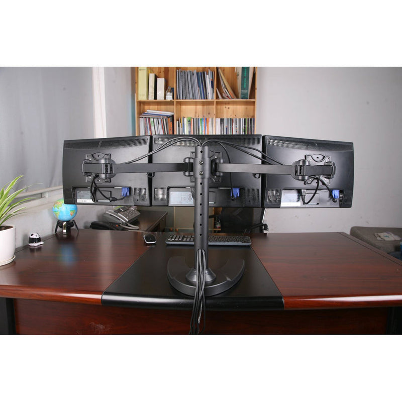 Mount-It! Triple Arm Freestanding Monitor Stand