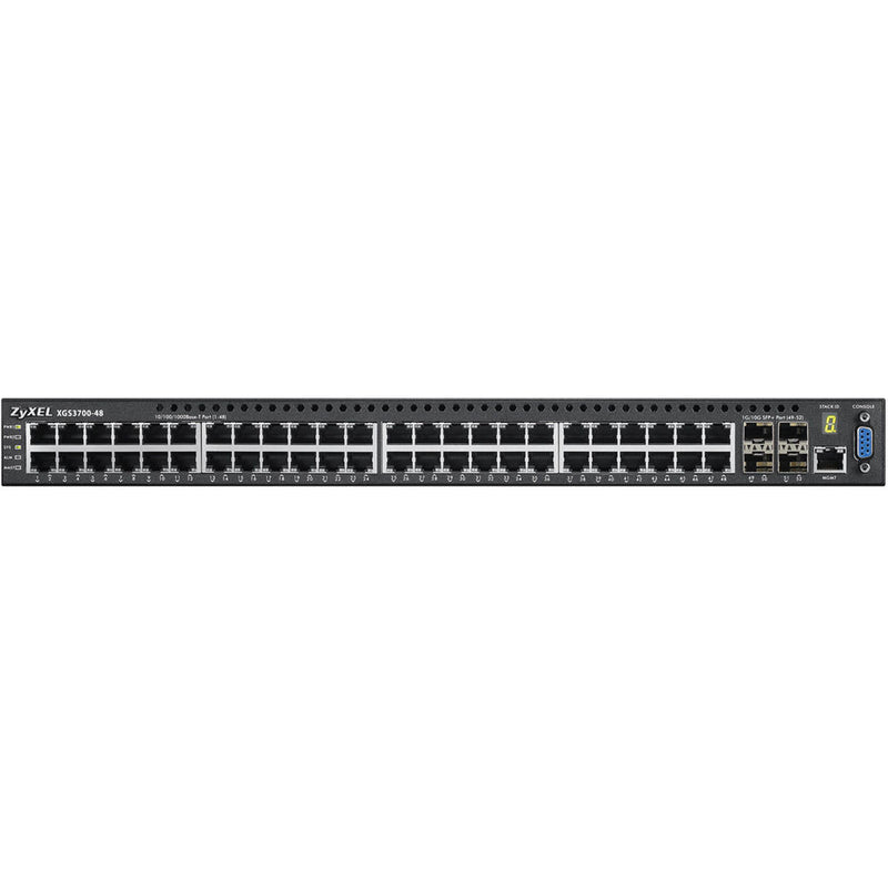 ZyXEL XGS3700 Series 48-Port GbE L2+ Switcher with 10GbE Uplink
