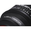 Rokinon Xeen 85mm T1.5 Lens for PL Mount