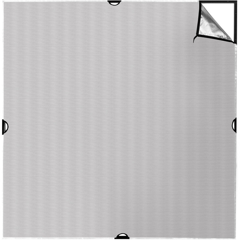 Westcott Scrim Jim Cine Silver/White Bounce Fabric (6 x 6')