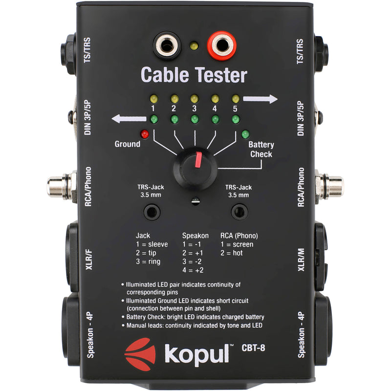 Kopul CBT-8 - 8-in-1 Cable Tester