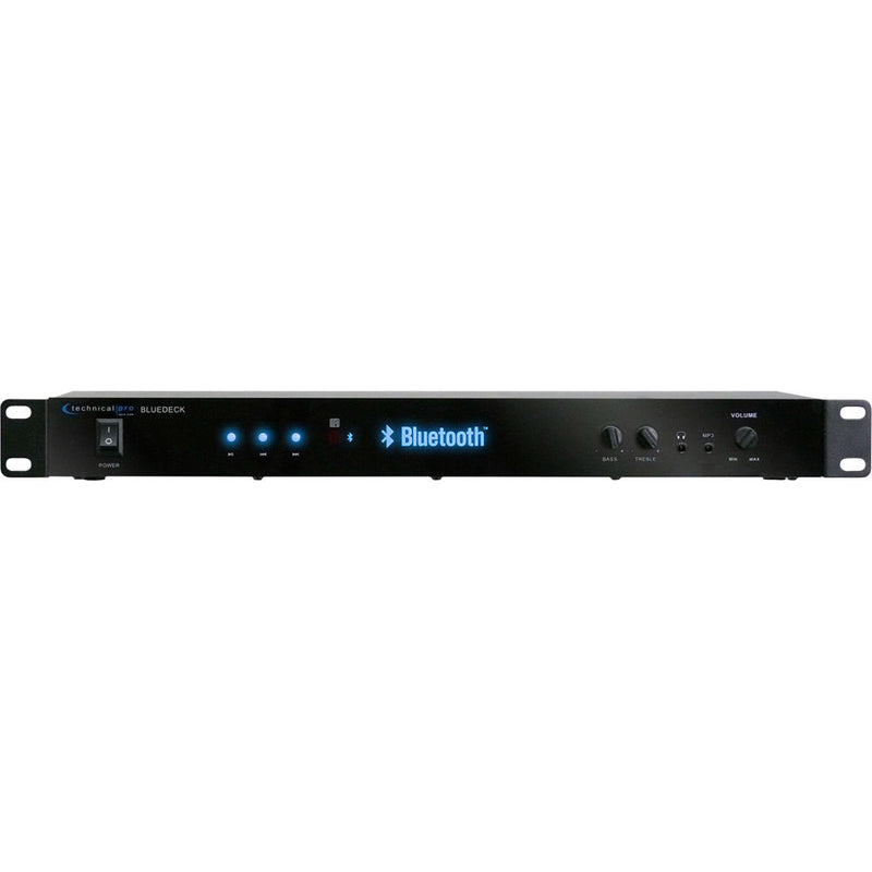 Technical Pro BLUEDECK2 Rack Mountable Bluetooth Audio Receiver (1 RU)