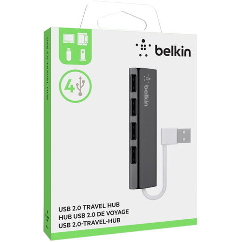 Belkin F4U042BT 4-Port Ultra-Slim Desktop USB Hub
