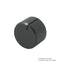MULTICOMP 22H-2D-B Knob, Round Shaft, 6.35 mm, Aluminium, Round with Top Indicator Line, 22 mm