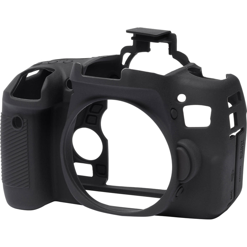 easyCover Silicone Protection Cover for Canon 90D (Black)