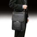 MacCase Premium Leather Briefcase (Black)
