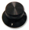 MULTICOMP KB00037 Knob, Round Shaft, 6.4 mm, Aluminium, Round with Indicator Arrow, 28.5 mm