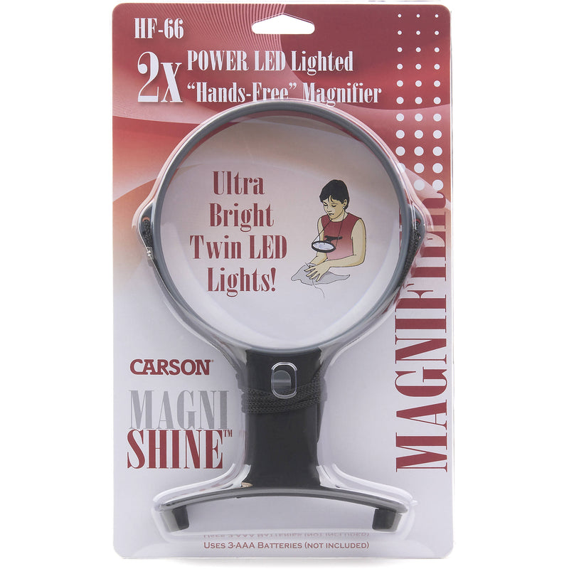 Carson HF-66 2x MagniShine Magnifier