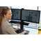 Ergotron WorkFit-S Dual Monitor with Worksurface+ (Black)