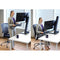 Ergotron WorkFit-S Dual Monitor with Worksurface+ (Black)