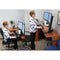 Ergotron WorkFit-S Dual Monitor with Worksurface+ (Black)