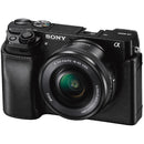 Sony Just-fit Body Case for Alpha A6000 Camera (Black)