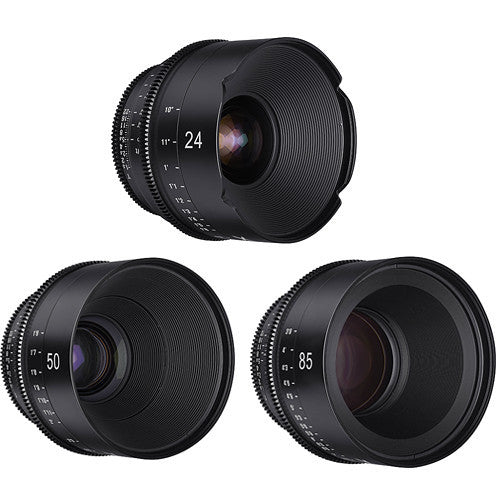 Rokinon Xeen 24, 50, 85mm T1.5 Lenses for Canon EF Mount