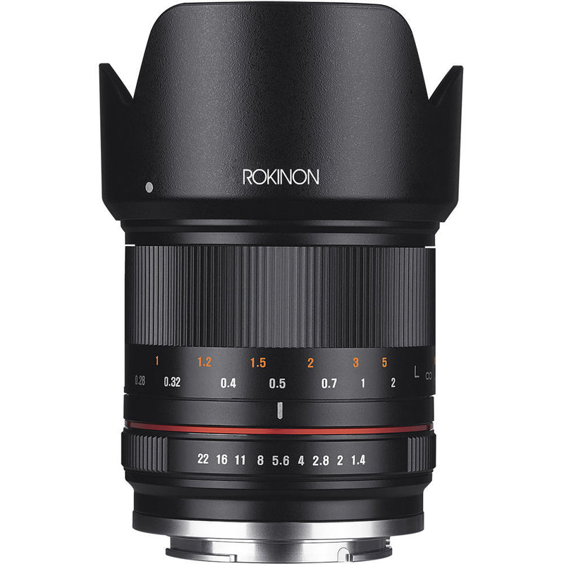 Rokinon 21mm f/1.4 Lens for Canon EF-M (Black)