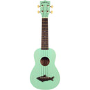 MAKALA MK-SS/GRN Shark Soprano Ukulele (Surf Green)