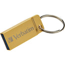 Verbatim 64GB Metal Executive USB 3.0 Flash Drive (Gold)