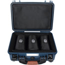 Porta Brace Hard Case with Three 7" Lens Cups (Platinum)