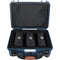 Porta Brace Hard Case with Three 7" Lens Cups (Platinum)